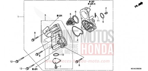 POMPE A EAU GL18009 de 2009